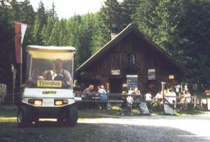 SONNYBUS - der elektrische Tälerbus - bei der Ulnhütte